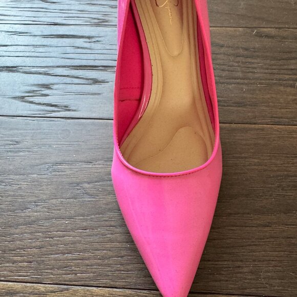 Jessica Simpson Hot Pink Patent Pumps – Size 7 (Never Worn) - Picture 3 of 4